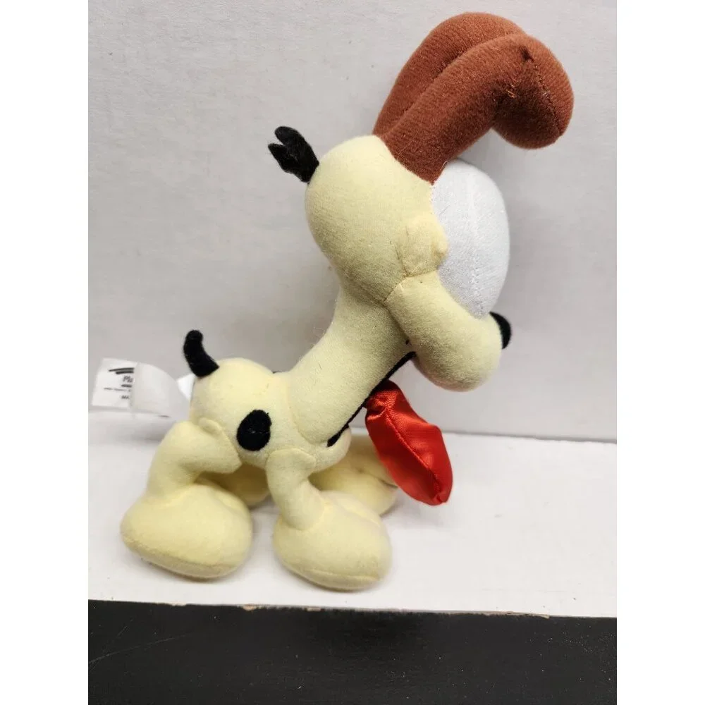 Garfield Odie Plush Toy With Red Tie‎ - Vintage